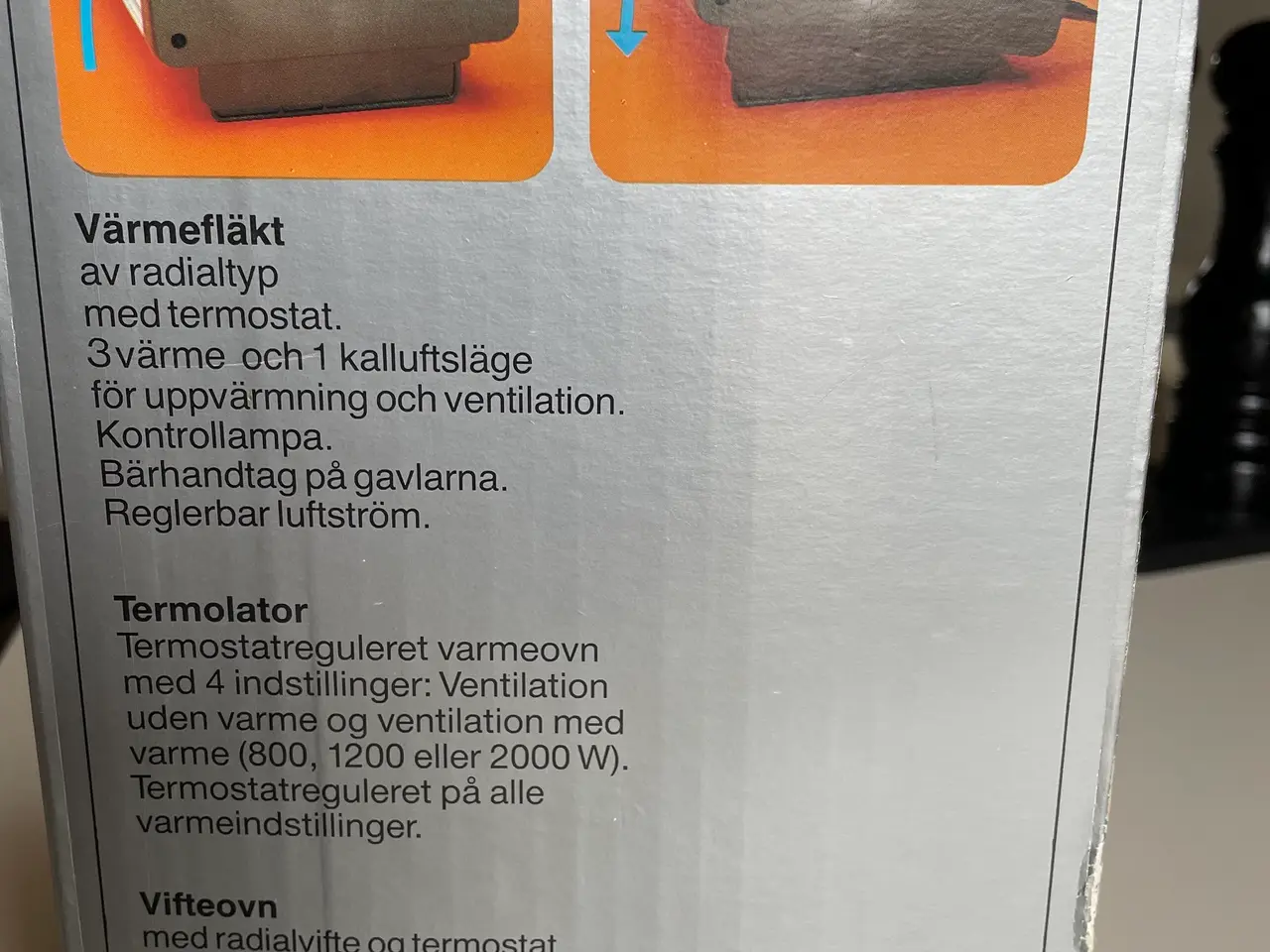 Billede 2 - Braun Varmeblæser regulerbar
