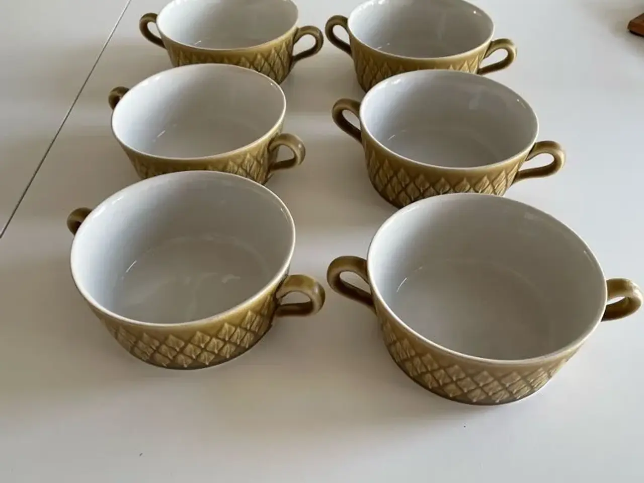 Billede 1 - 6 Relief skåle. NY PRIS