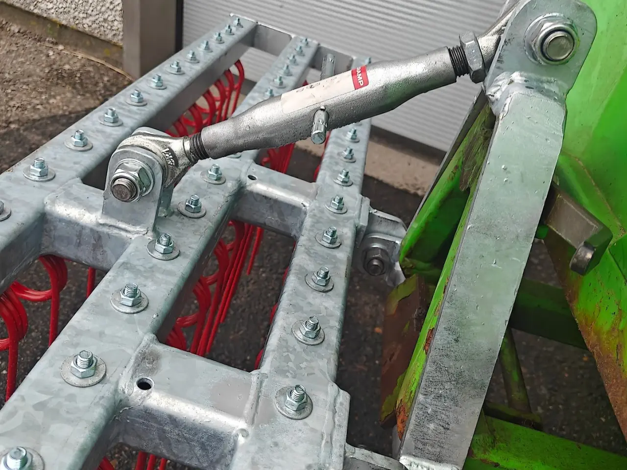 Billede 6 - Egholm Anker Bjerre Riven 150cm 150cm gårdrive, 3-rækket