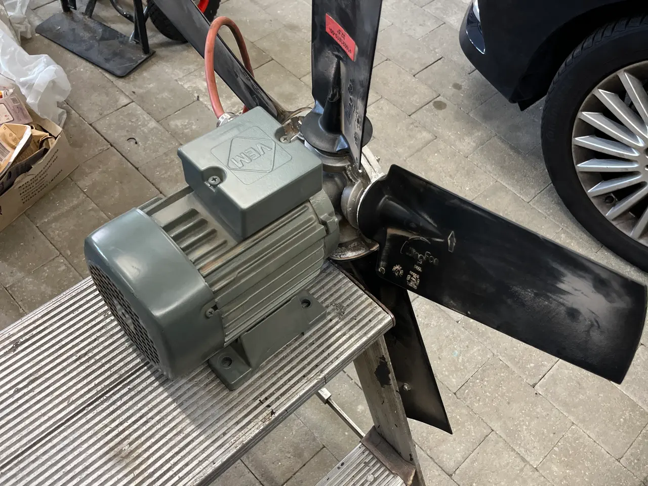 Billede 5 - 0,65 kW. motor.