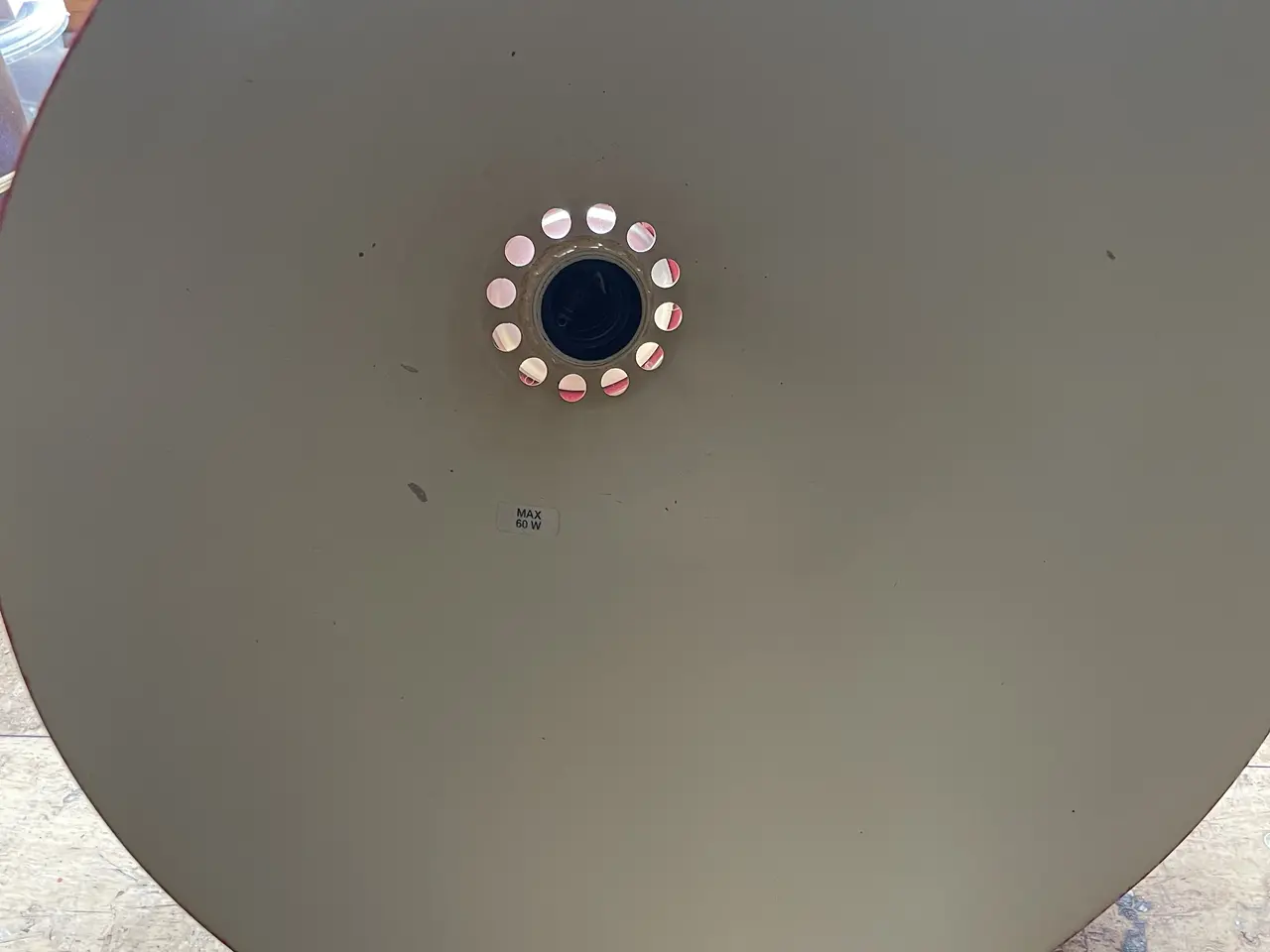 Billede 2 - Svensk Belid loftslampe