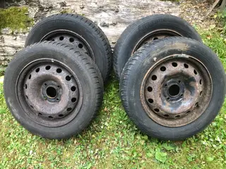 14" Vinterdæk på fælge