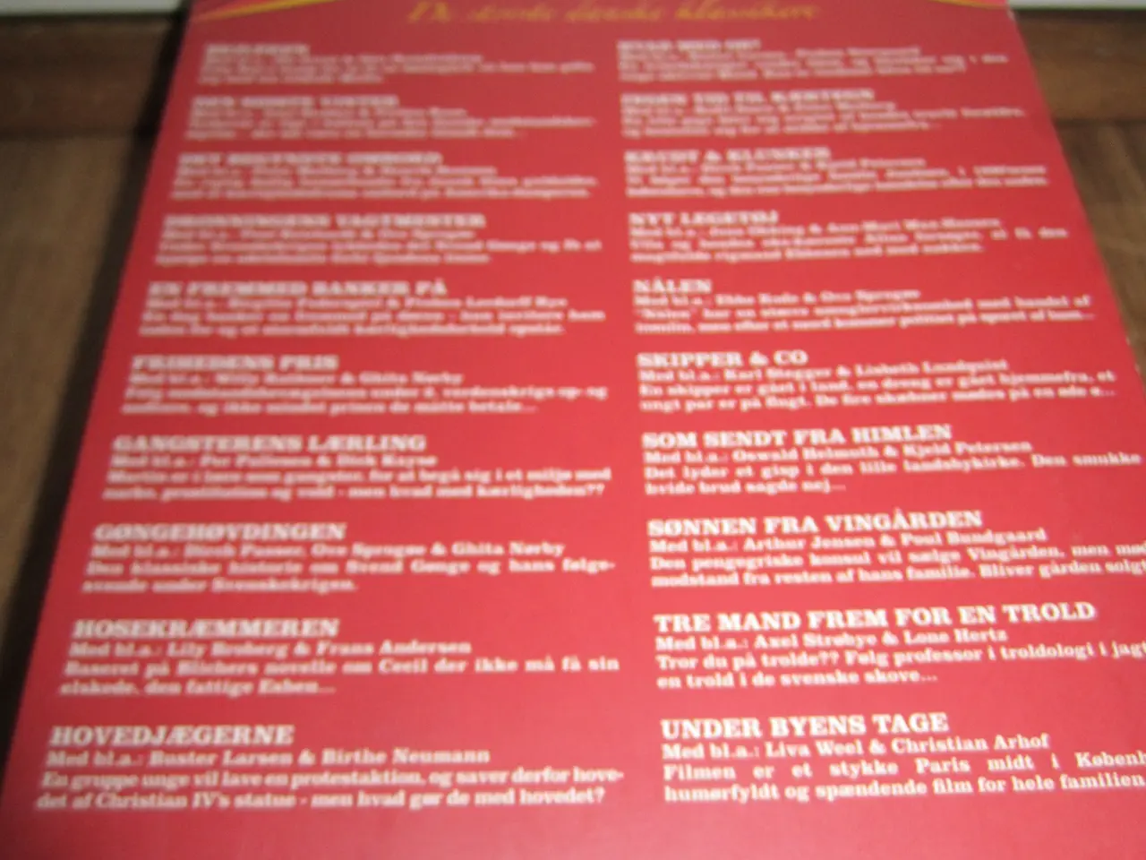 Billede 5 - 20 DVD BOKS. Danske klassikere.