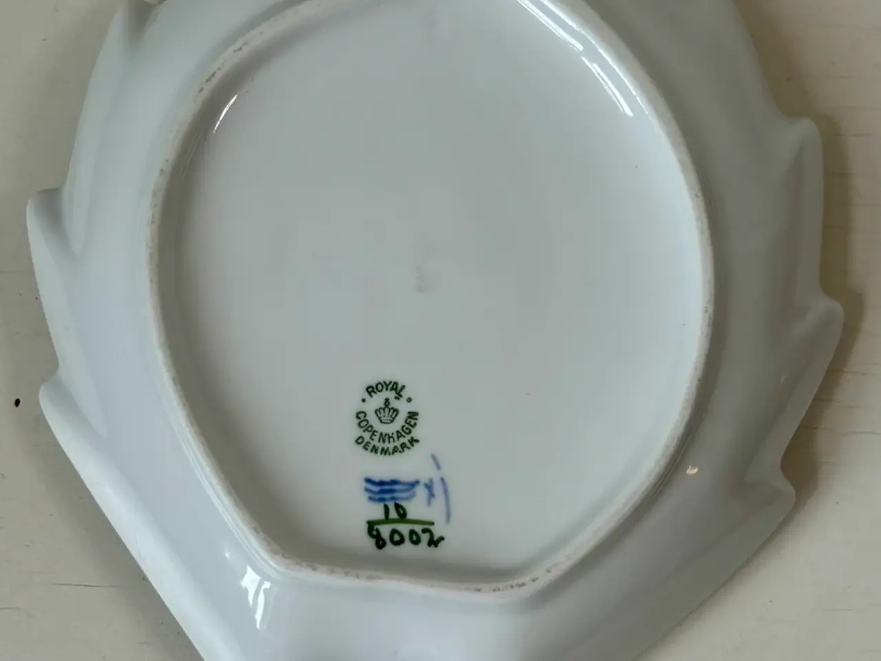 Billede 5 - Royal Copenhagen, Blå Blomst assiet / flettet