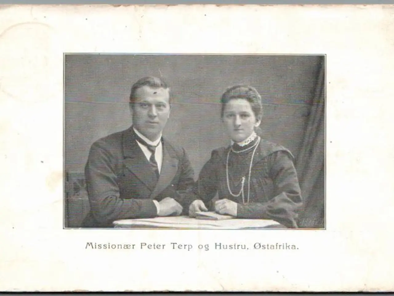 Billede 1 - Missionær Peter Terp og Hustru - Østafrika - Missioner - Brugt