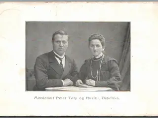 Missionær Peter Terp og Hustru - Østafrika - Missioner - Brugt