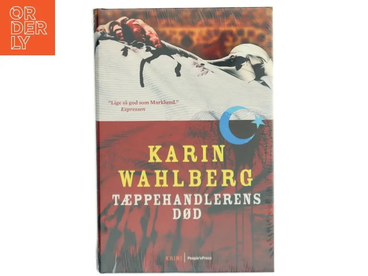 Billede 1 - Tæppehandlerens død : kriminalroman af Karin Wahlberg (Bog)