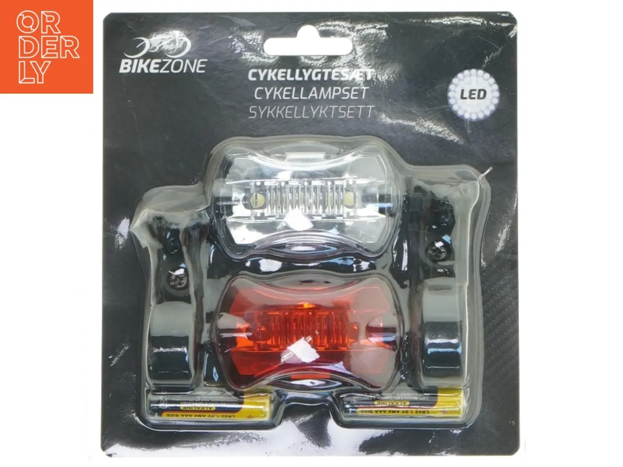 Billede 1 - LED cykellygtesæt fra Bikezone