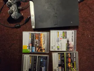 Ps3+5 spil og controller