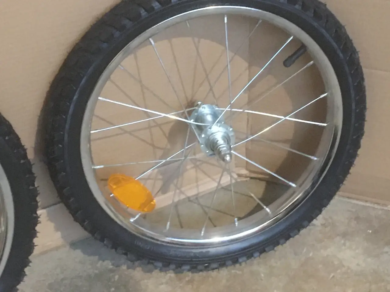 Billede 1 - cykel hjul cykelanhænger cykeltrailer 16 x 2.125