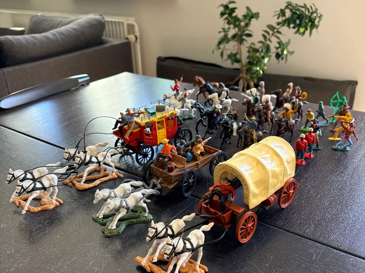 Billede 8 - Original Timpo Toys westernsamling – Wells Fargo