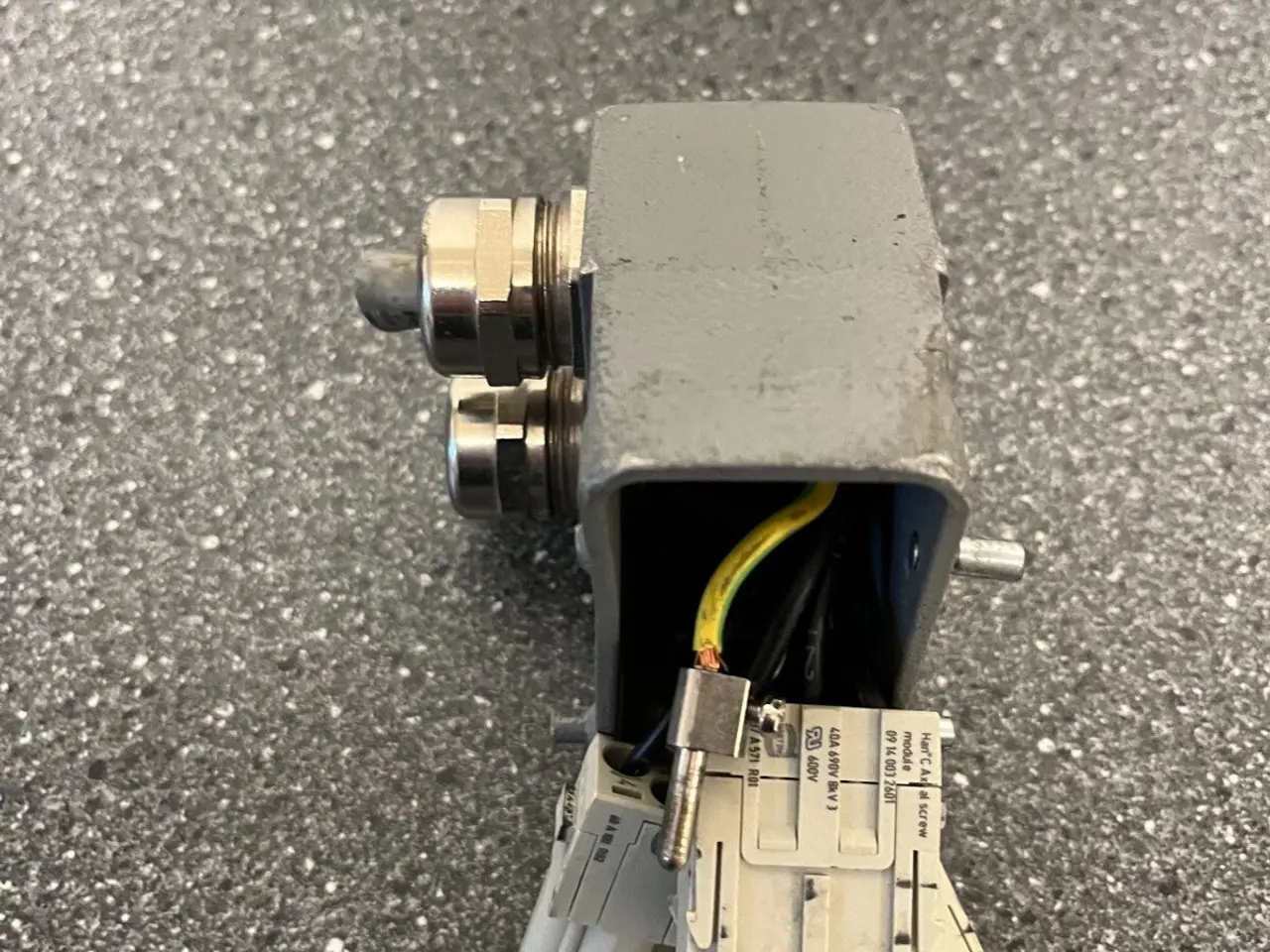 Billede 4 - Harting Han stik med blandet Power & Data Modules