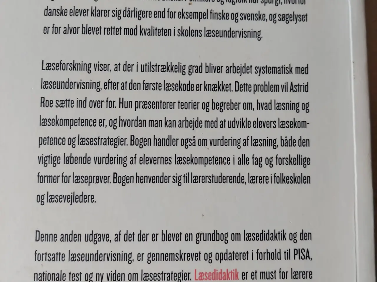 Billede 3 - Læse didaktik, efter den første læseundervisning