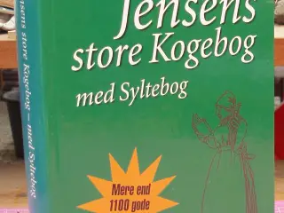Frøken Jensens store Kogebog med Syltebog