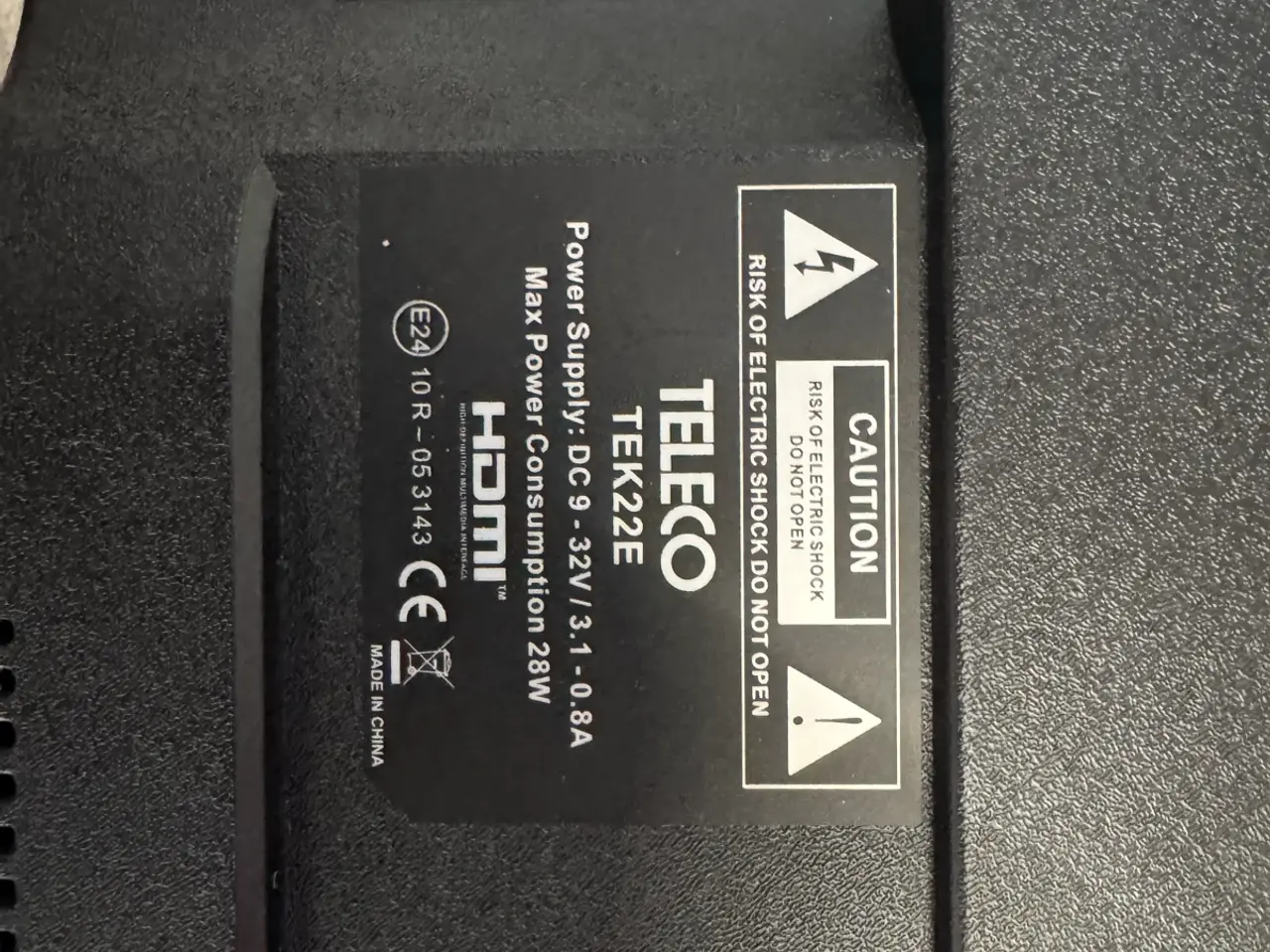 Billede 3 - Telesat motorstyret satellit, boks og 22” fjernsyn