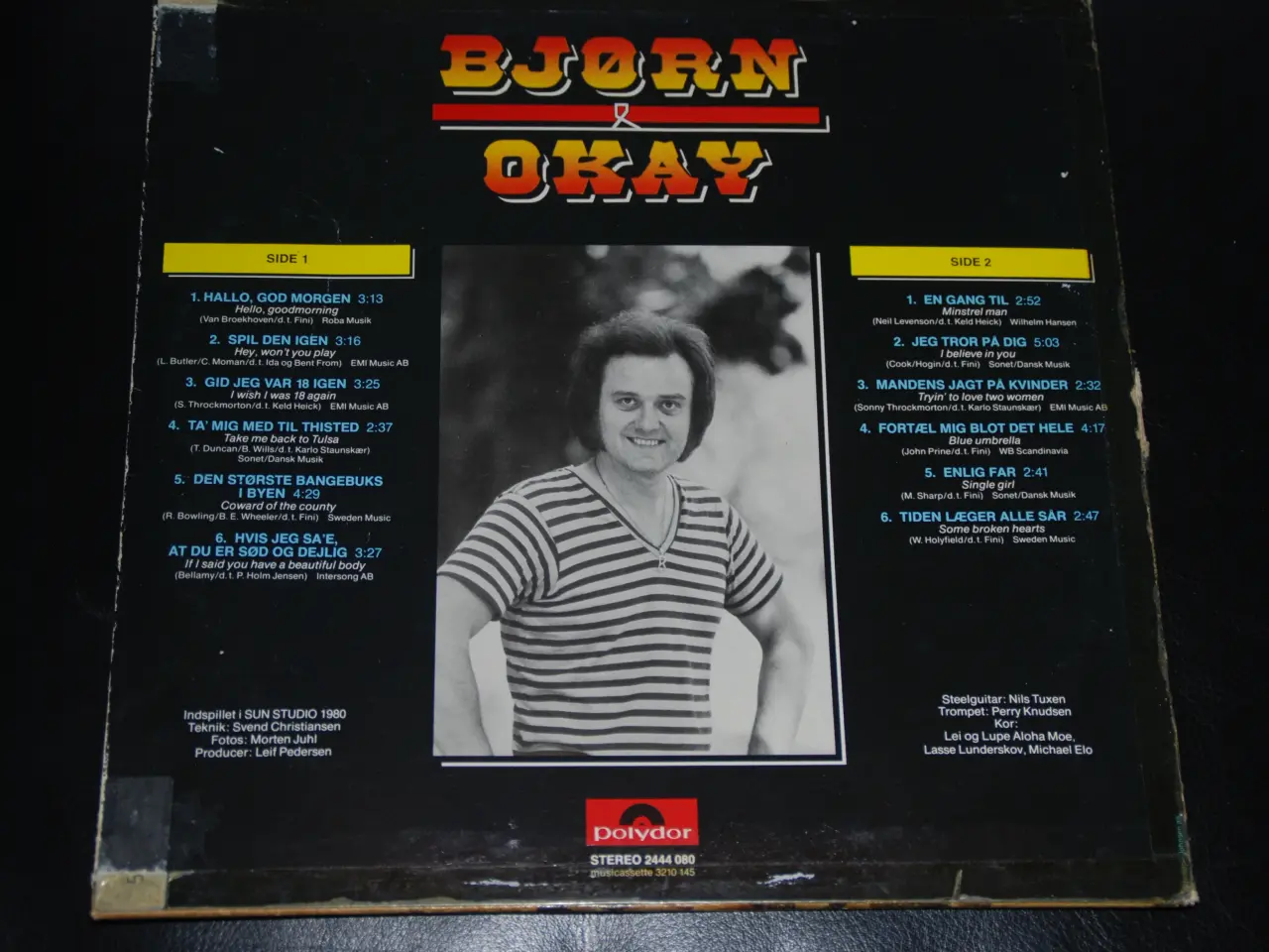 Billede 2 - Vinylplade - Bjørn og Okay