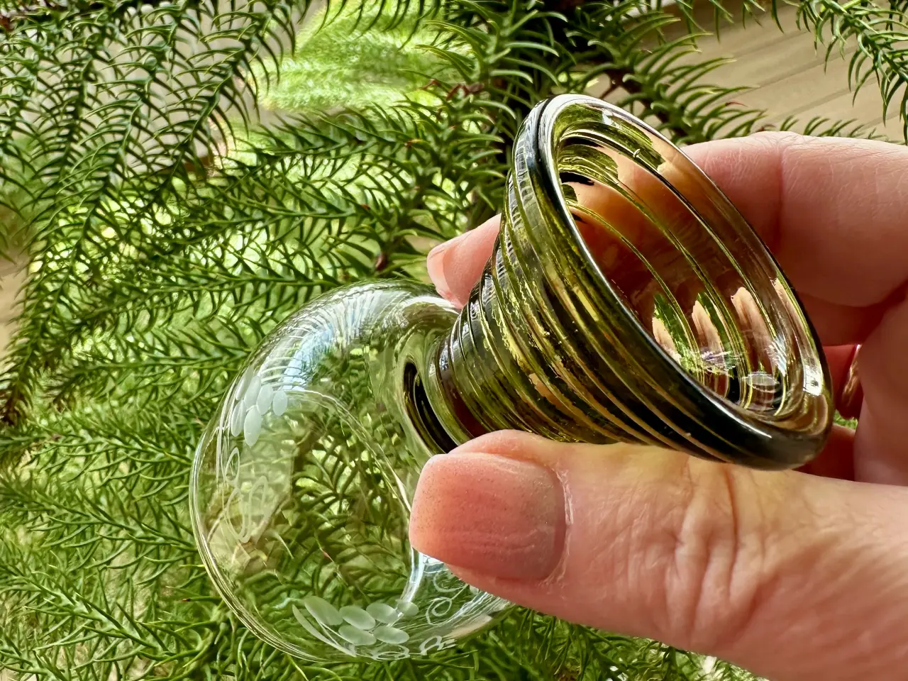 Billede 8 - Vintage Rømer franske snaps/ likørglas i fin stand