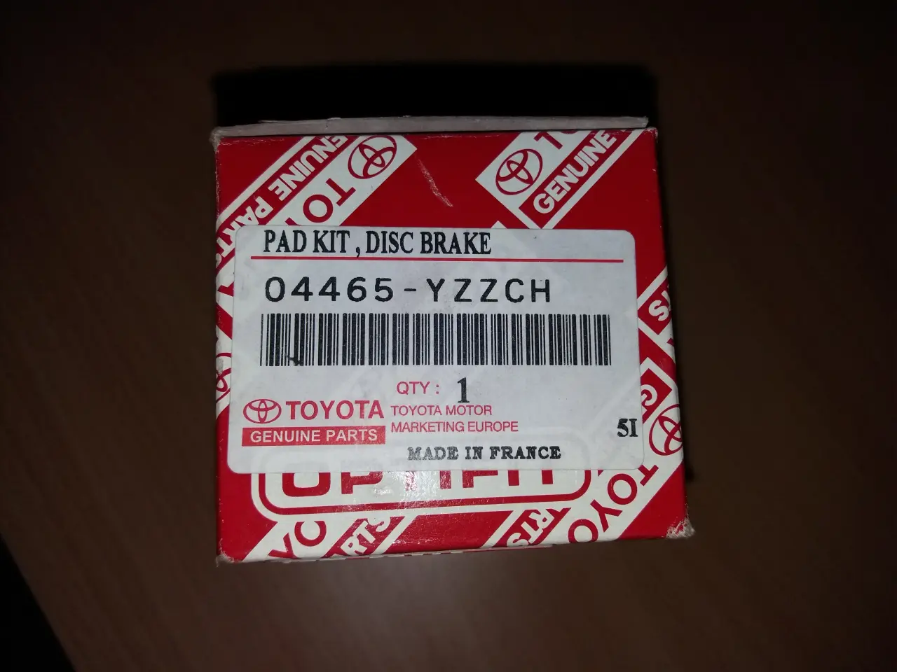 Billede 2 - Bremseklodser Toyota Previa