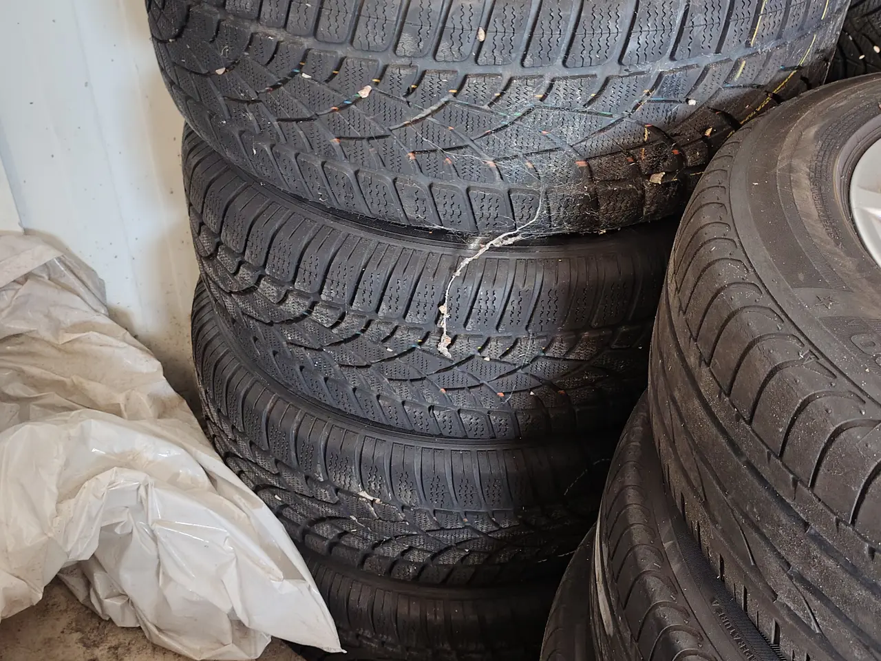 Billede 1 - Fire alufælge med dæk DUNLOP 225/60 R 17