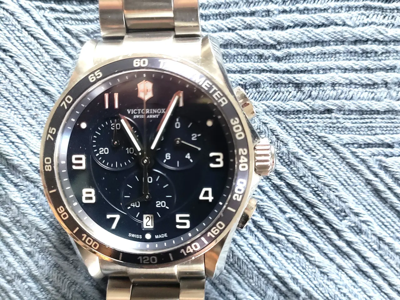 Billede 2 - Herreur Victorinox Swiss Army Chronograph 