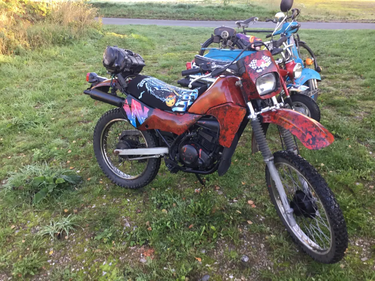 Billede 1 - Veteran knallert crosser Suzuki ds 50 5 gear 