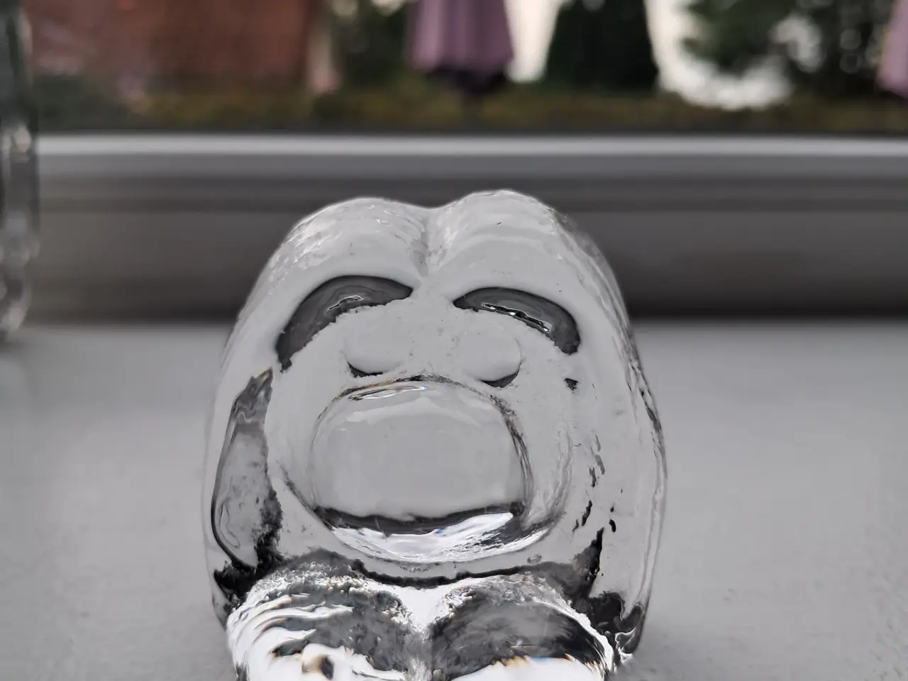 Billede 7 - Glasfigurer Bergdala trolde klar glas.