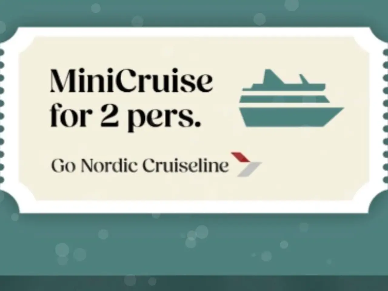 Billede 1 - Minicruise for 2