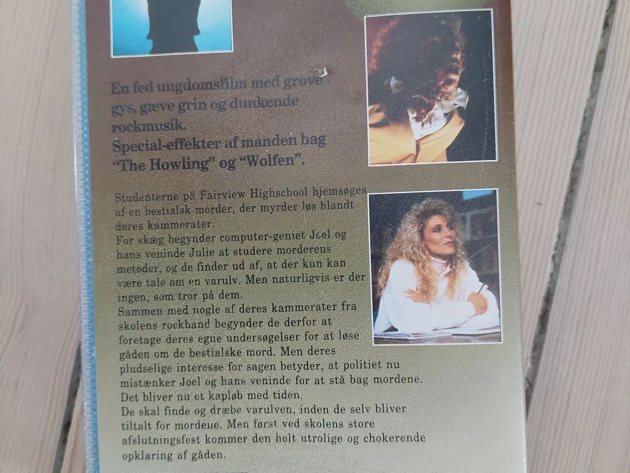 Billede 2 - Teenage Werewolf / Lone Wolf fra 1988 (VHS)