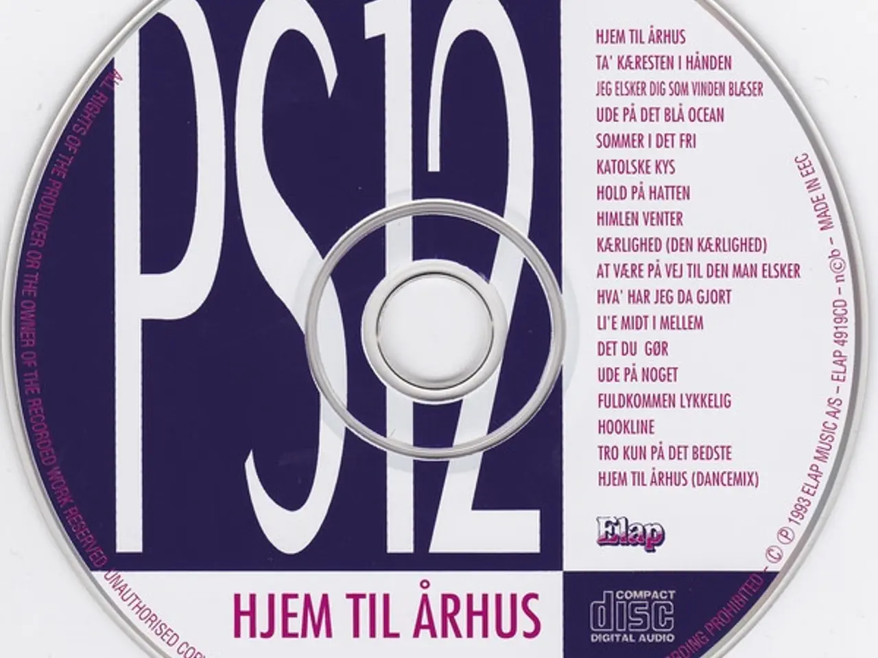 Billede 3 - PS12* – Hjem Til Århus - 18 Hits – CD