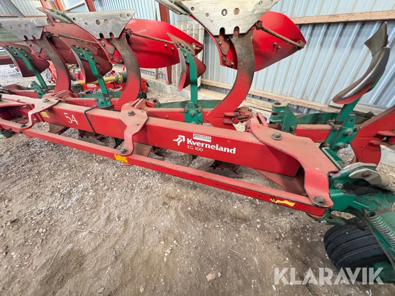 Billede 7 - Vendeplov Kverneland EG 100 4 fuget