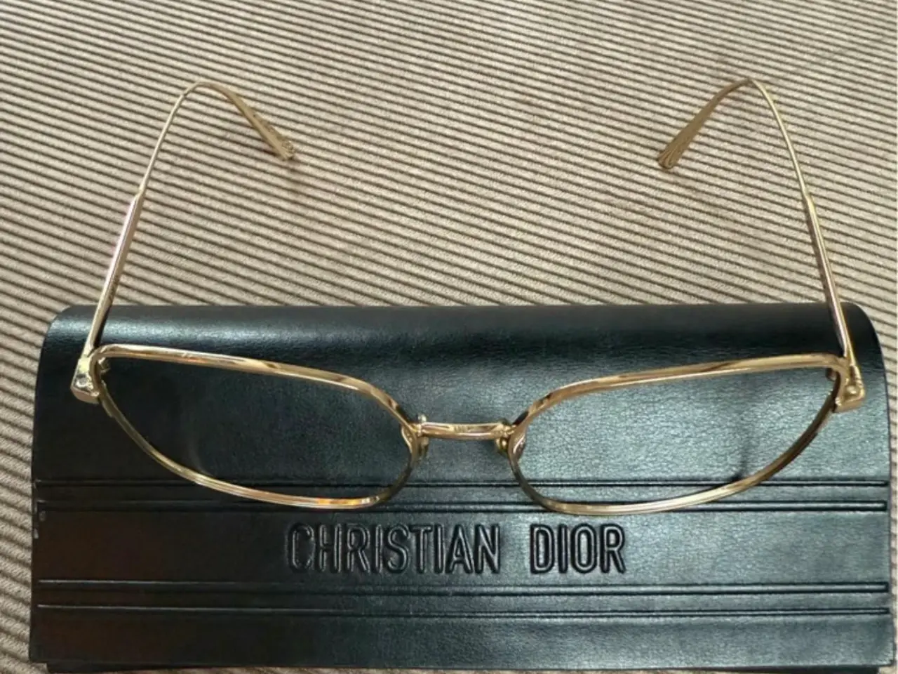 Billede 4 - Det fedeste ægte Christian Dior brillestel i 'guld
