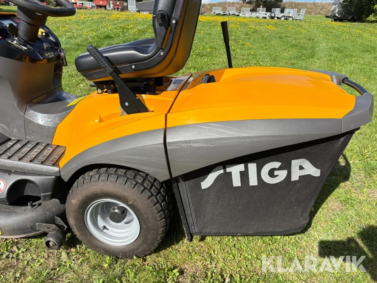 Billede 8 - Græsslåmaskine Stiga TS 102 Hydro