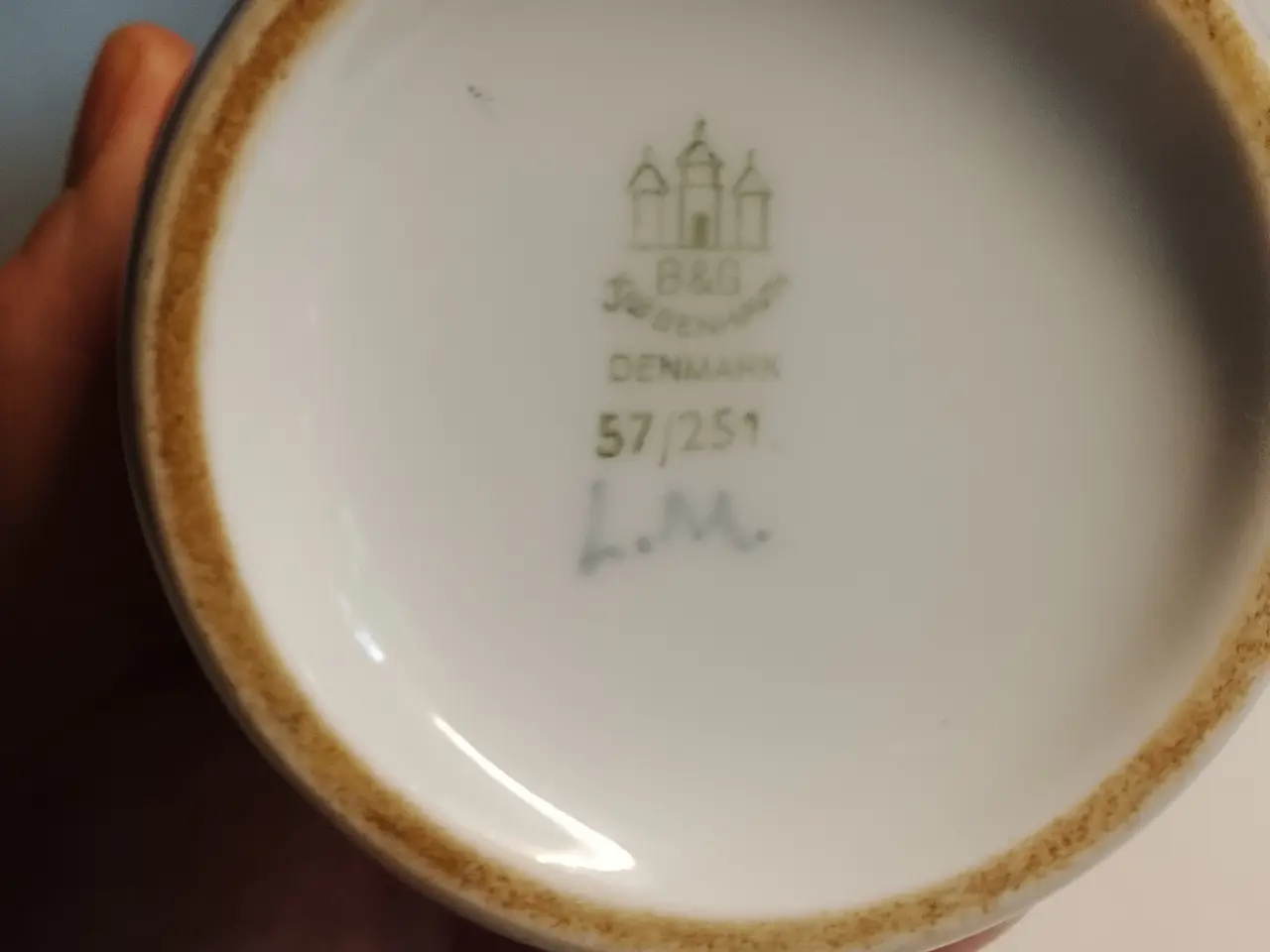 Billede 3 - Bing og grøndahl nr 57 / 251 bordlampe