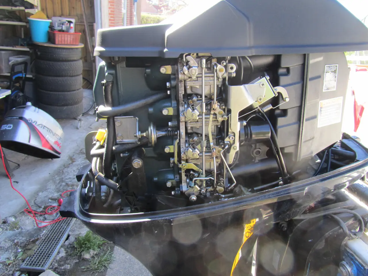 Billede 8 - Norsk Kabine båd  med 50 hk mariner 4takter motor 