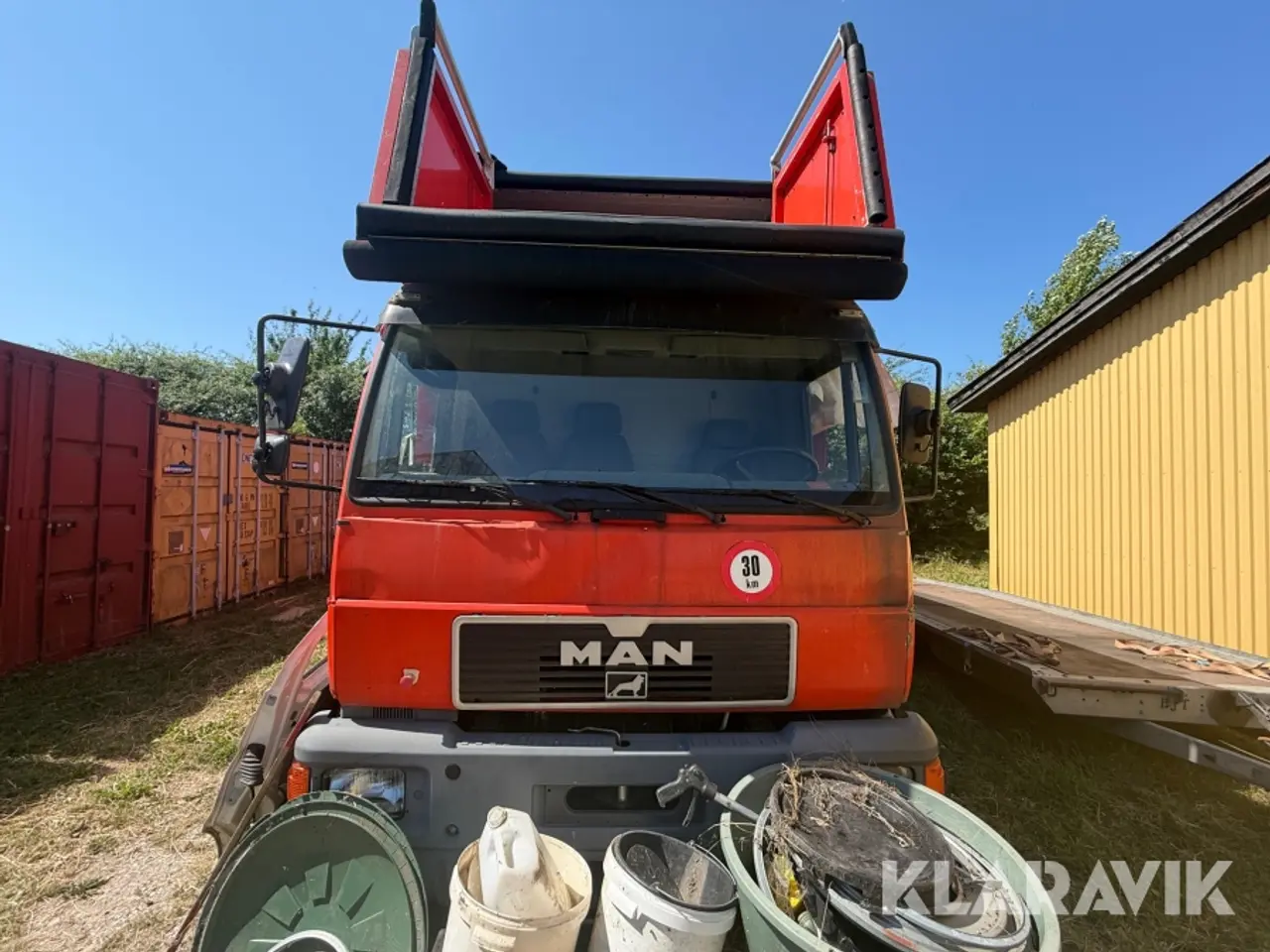 Billede 5 - Lastbil / Highloader MAN 15-163