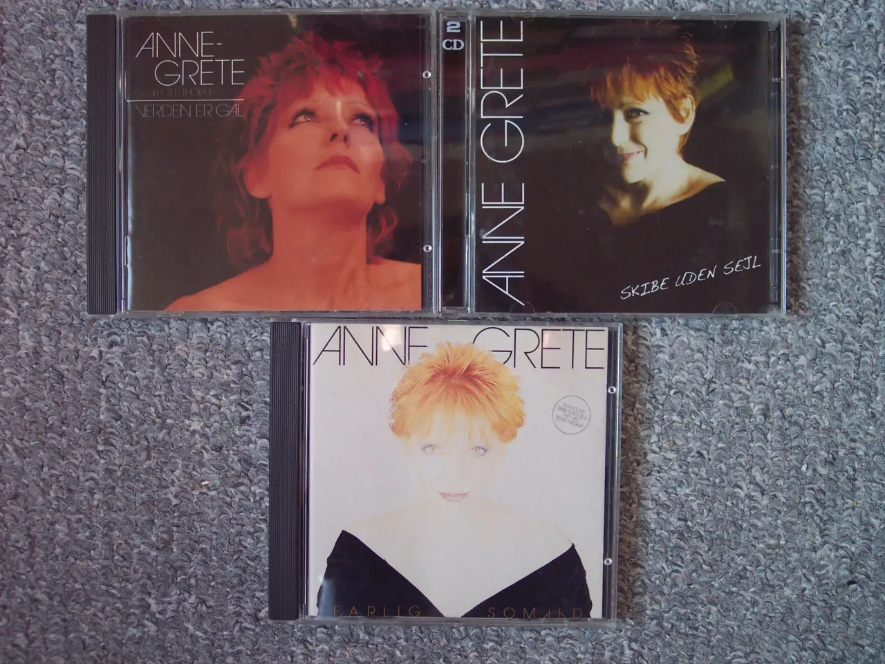 Billede 1 - .ANNE  GRETE  CDer sælges stykvis 