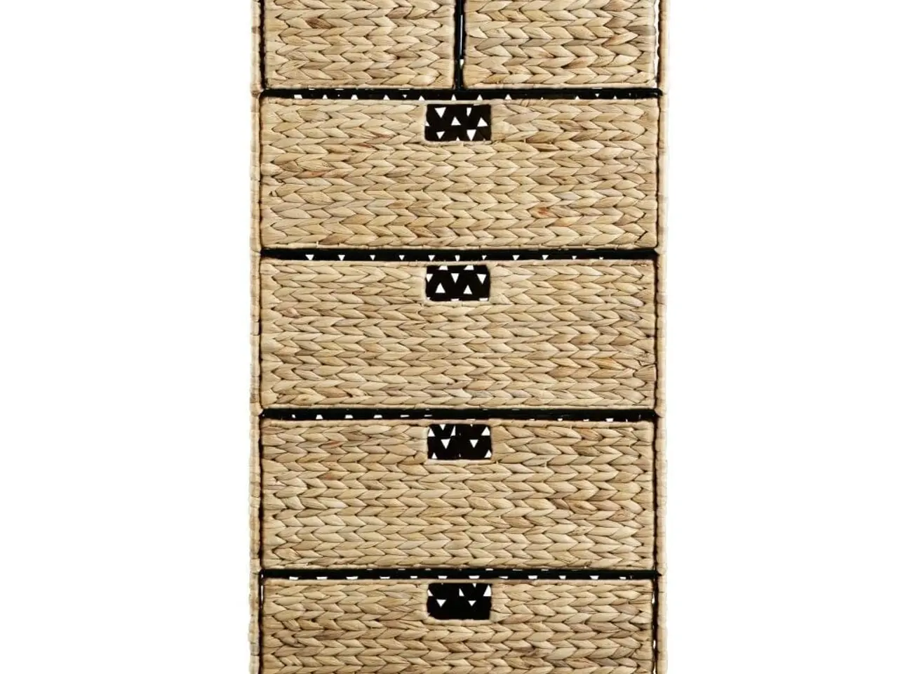 Billede 3 - Opbevaringsenhed med 6 kurve 47 x 37 x 100 cm vandhyacint