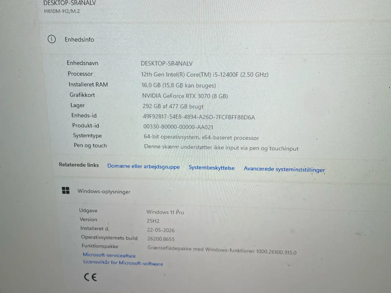 Billede 2 - Gamer pc 3070