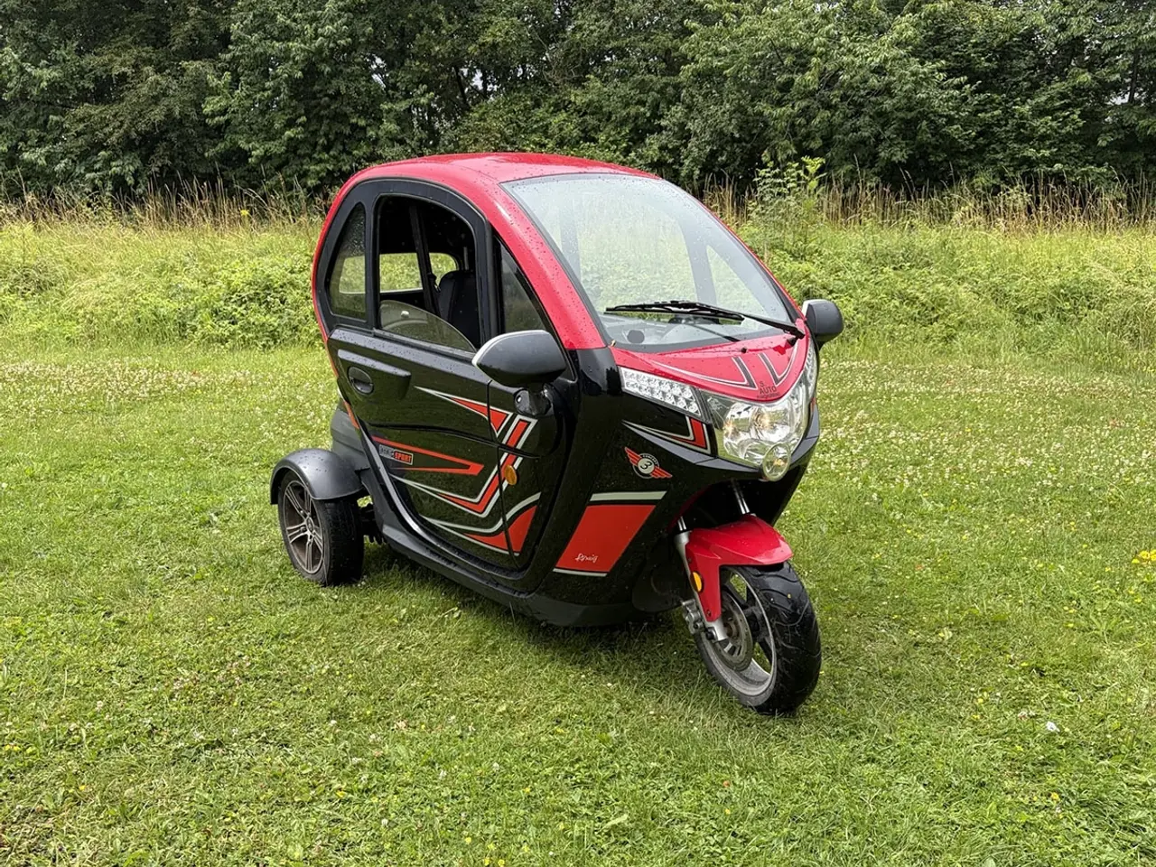 Billede 1 - City Elf 30 km/t rød/sort