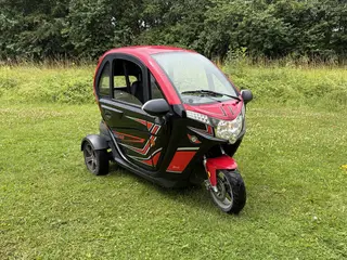 City Elf 30 km/t rød/sort