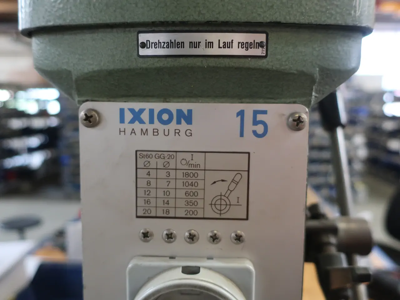 Billede 7 - Bordsøjleboremaskine IXION 15
