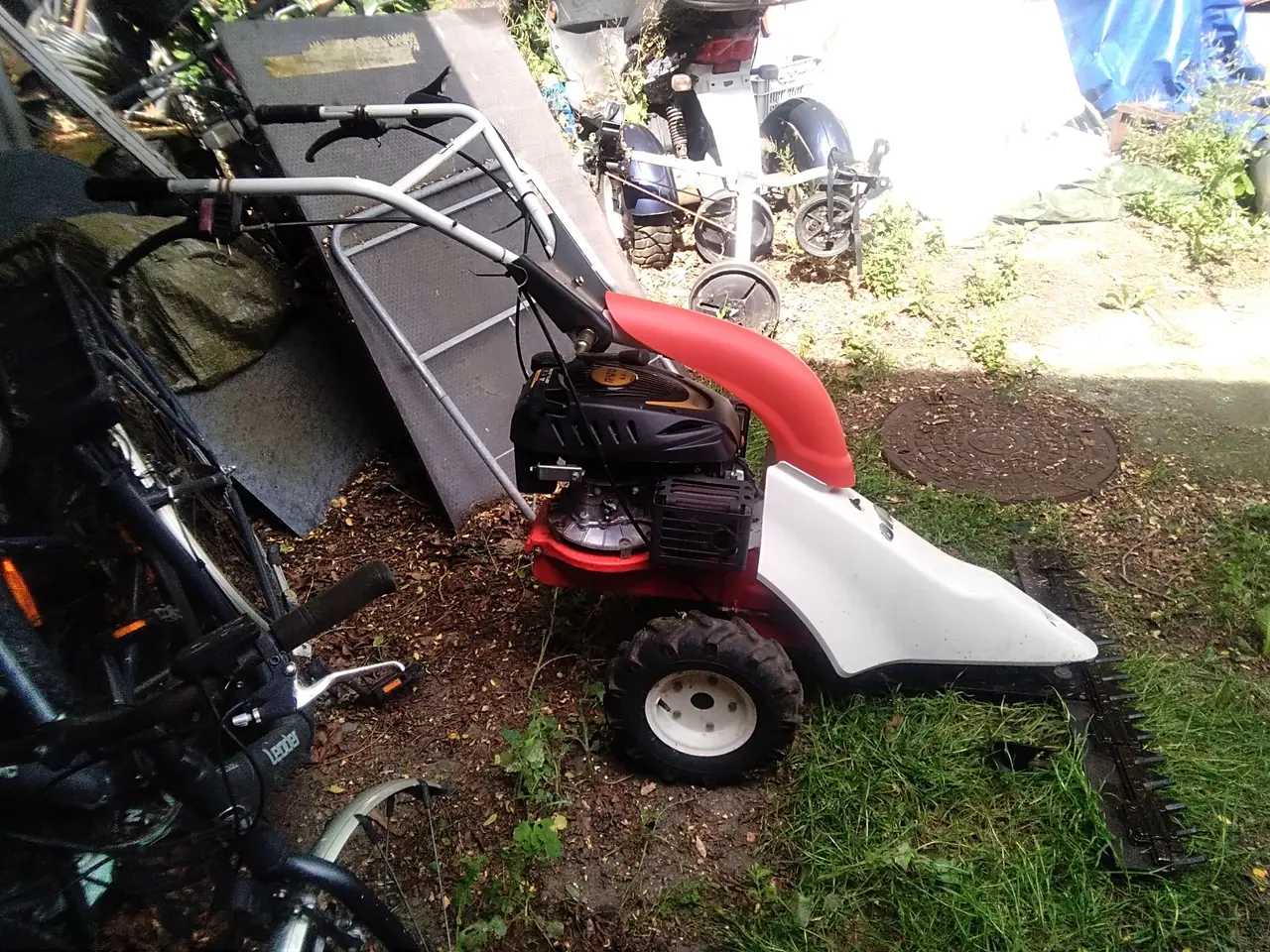 Billede 1 - Klargør selv Mangler benzin Byt m havetraktor E-Bi
