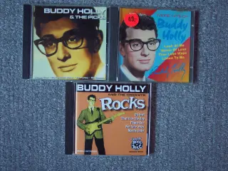 .BUDDY HOLLY CDer sælges stykvis
