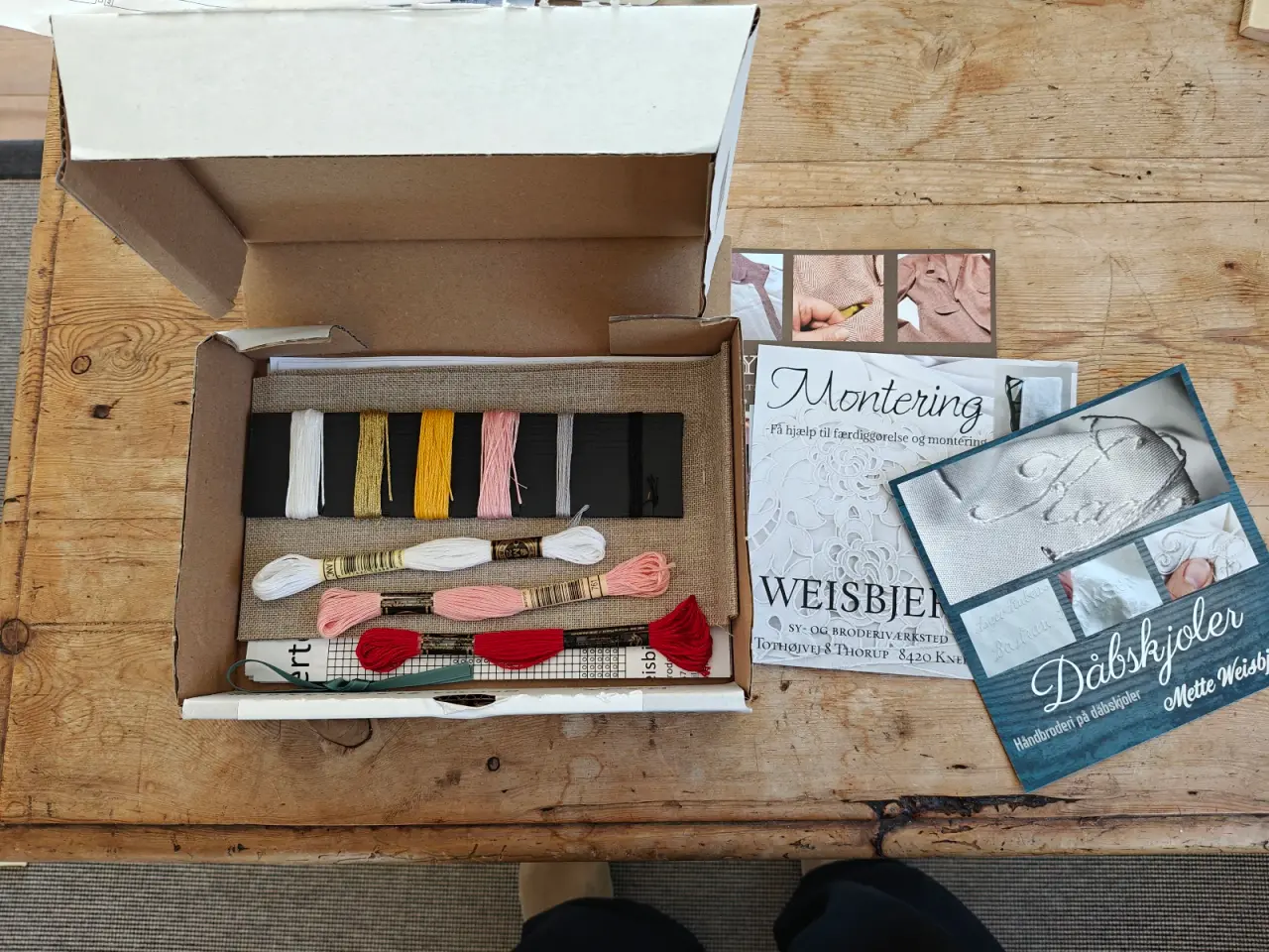 Billede 3 - Jule broderi kit i unikt design