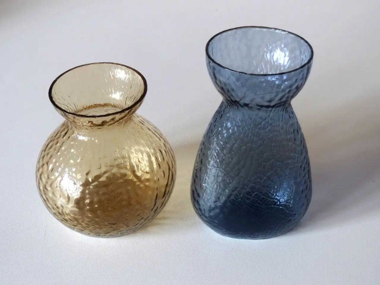 Billede 1 - Et flot brunt hyacintglas