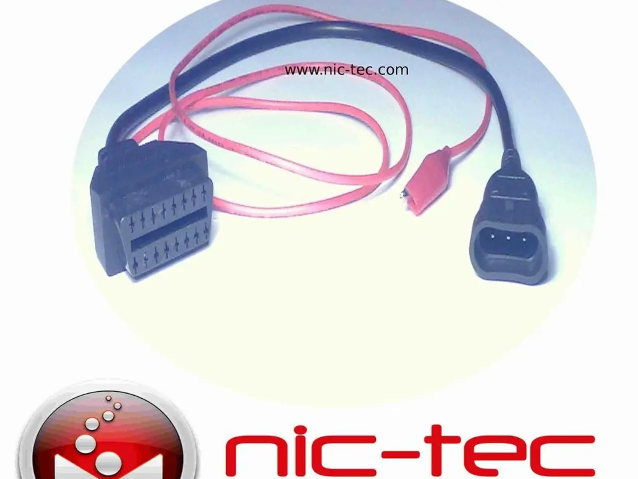 Billede 2 - 3pol til 16 Pol OBD Adaptor kabel til Fiat og Alfa