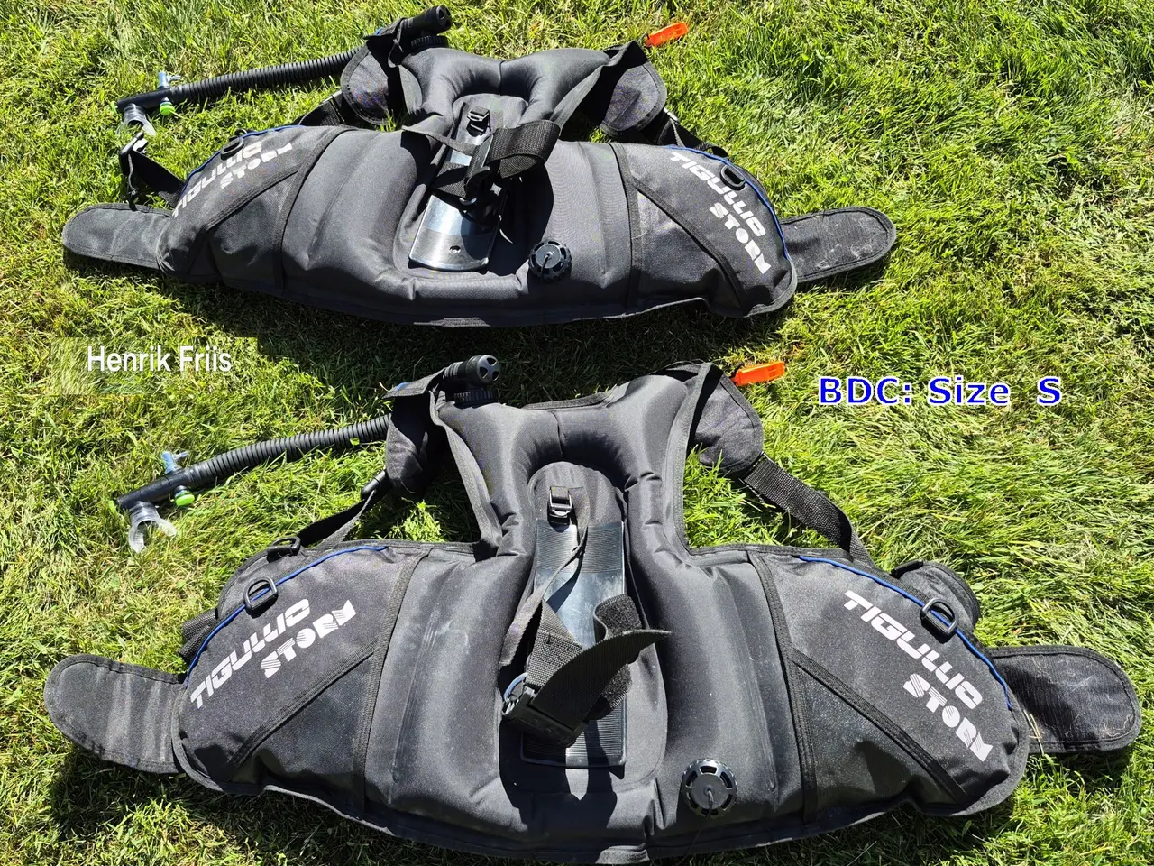 Billede 3 - BCD: TIGULLIO model STORM:  Stk. 2 stk. Small & 1 