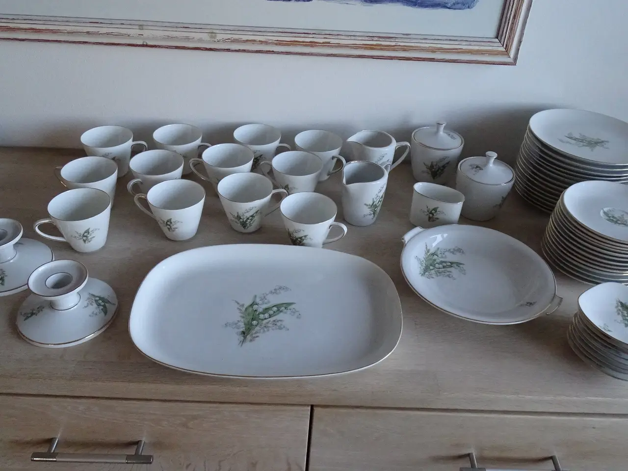 Billede 1 - kaffe stel LILJEKONVAL Selb Bavaria Krautheim