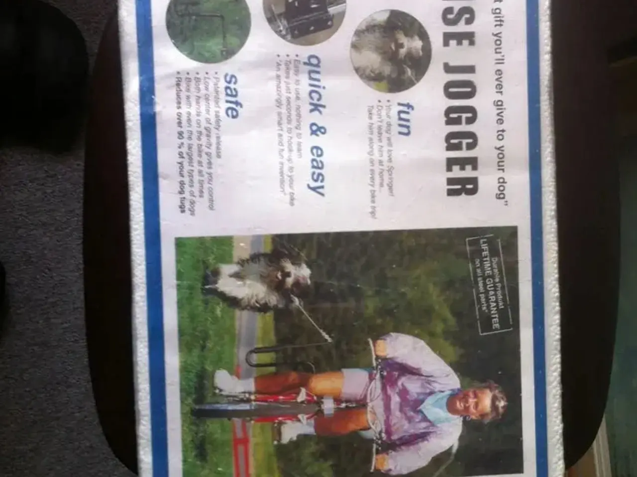 Billede 1 - Cykel holder til hund