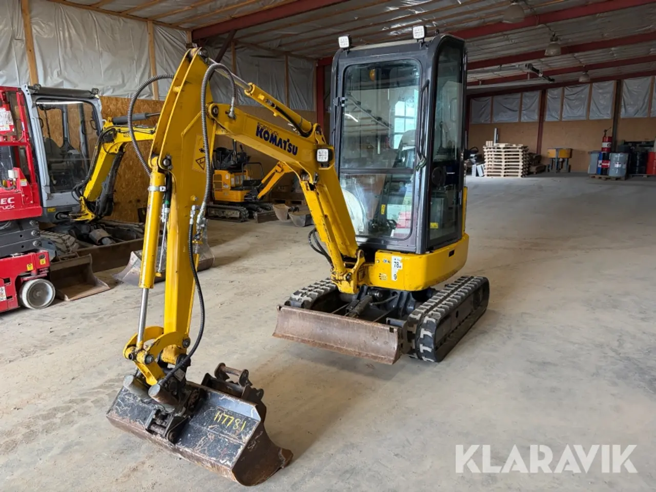 Billede 1 - Minigraver Komatsu Pc 16r hs